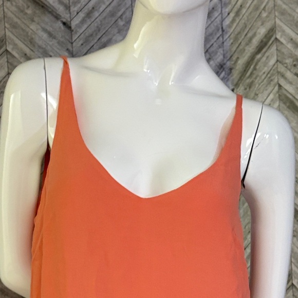 Coral Topshop Strappy Sheath lined Dress Size 8 - Picture 5 of 7